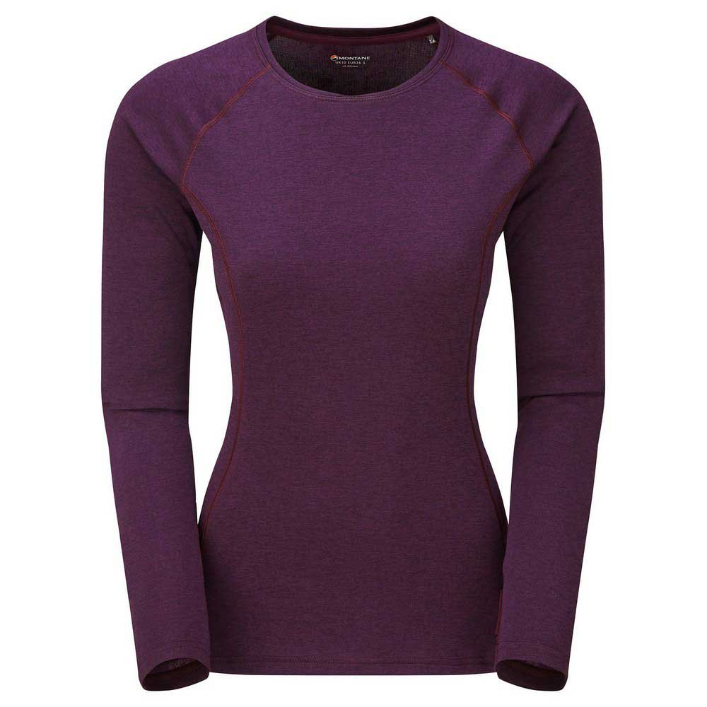 montane dart long sleeve t-shirt violet 32 femme
