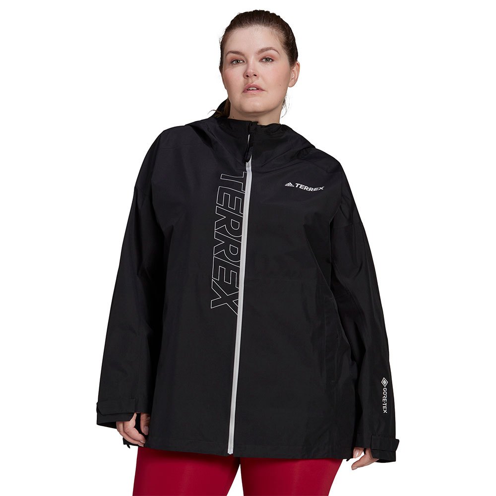 adidas goretex paclite big jacket noir 1x femme