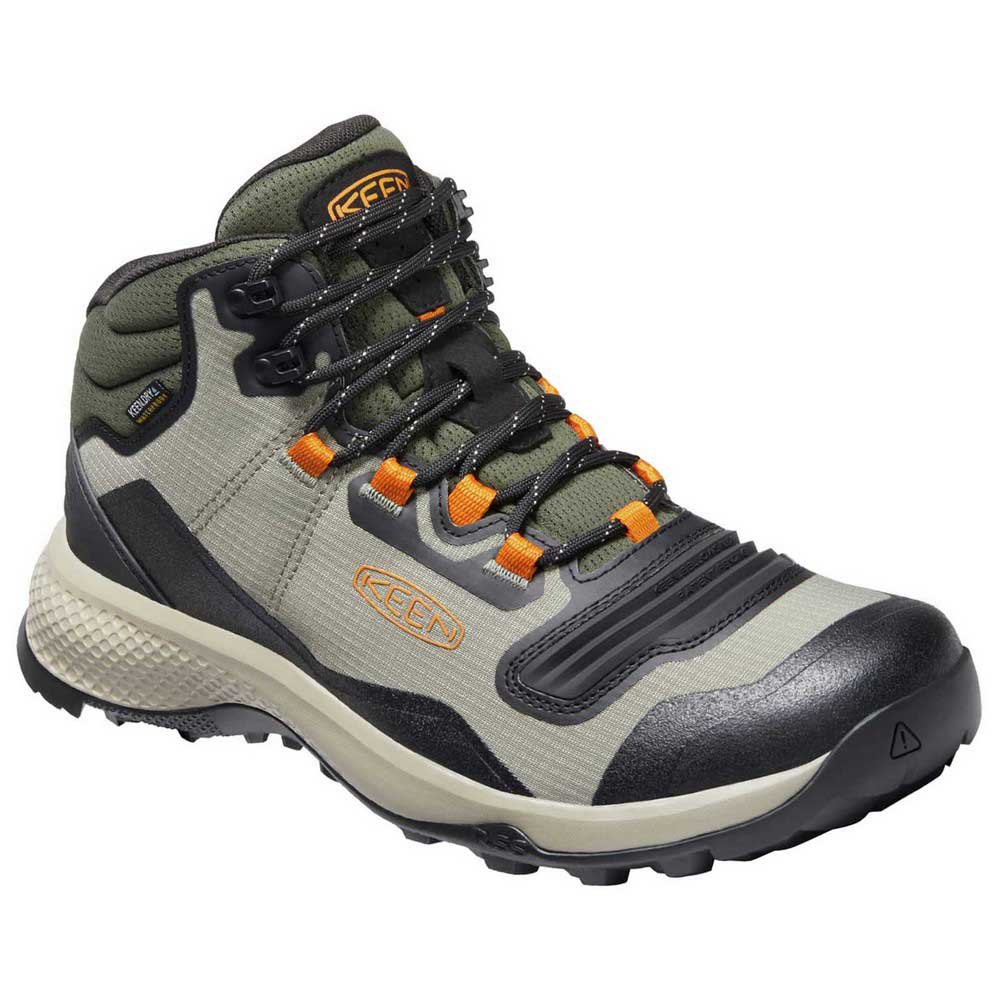 keen tempo flex mid wp hiking boots gris eu 42 homme