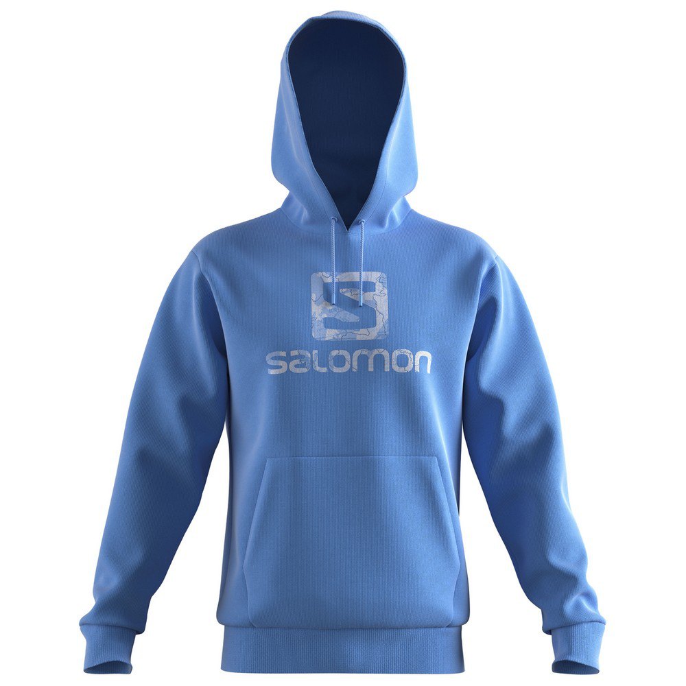 salomon outlife hoodie bleu xs homme