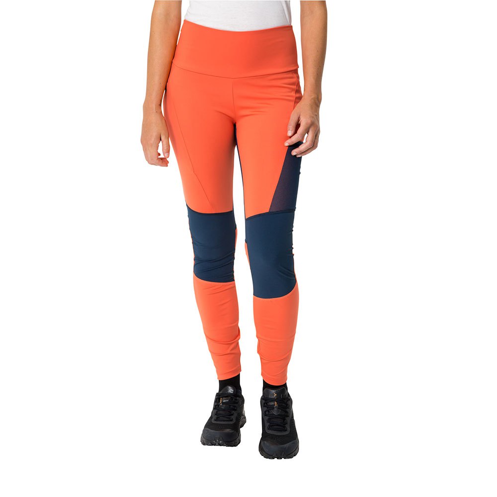 vaude scopi ii leggings orange 34 femme