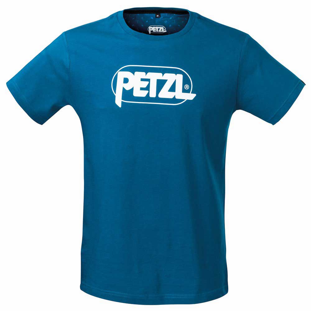 petzl adam short sleeve t-shirt bleu xl homme
