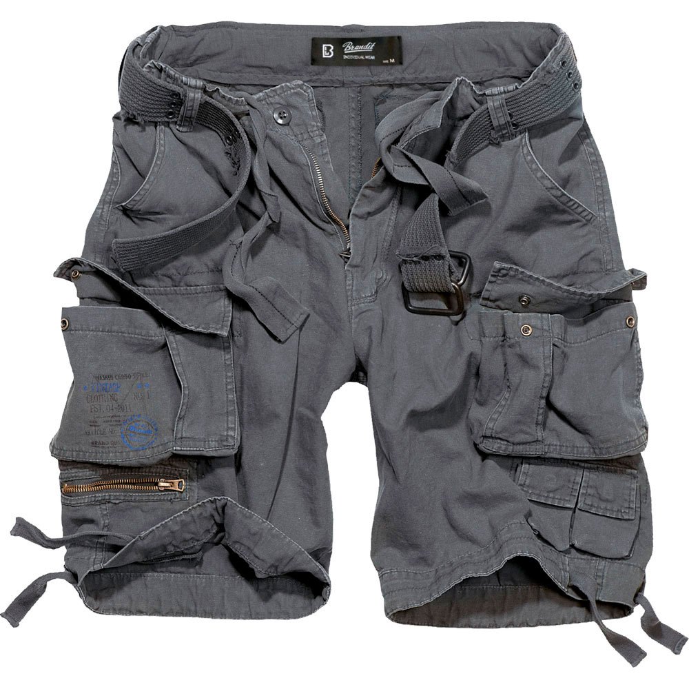 brandit savage vintage shorts gris 7xl homme