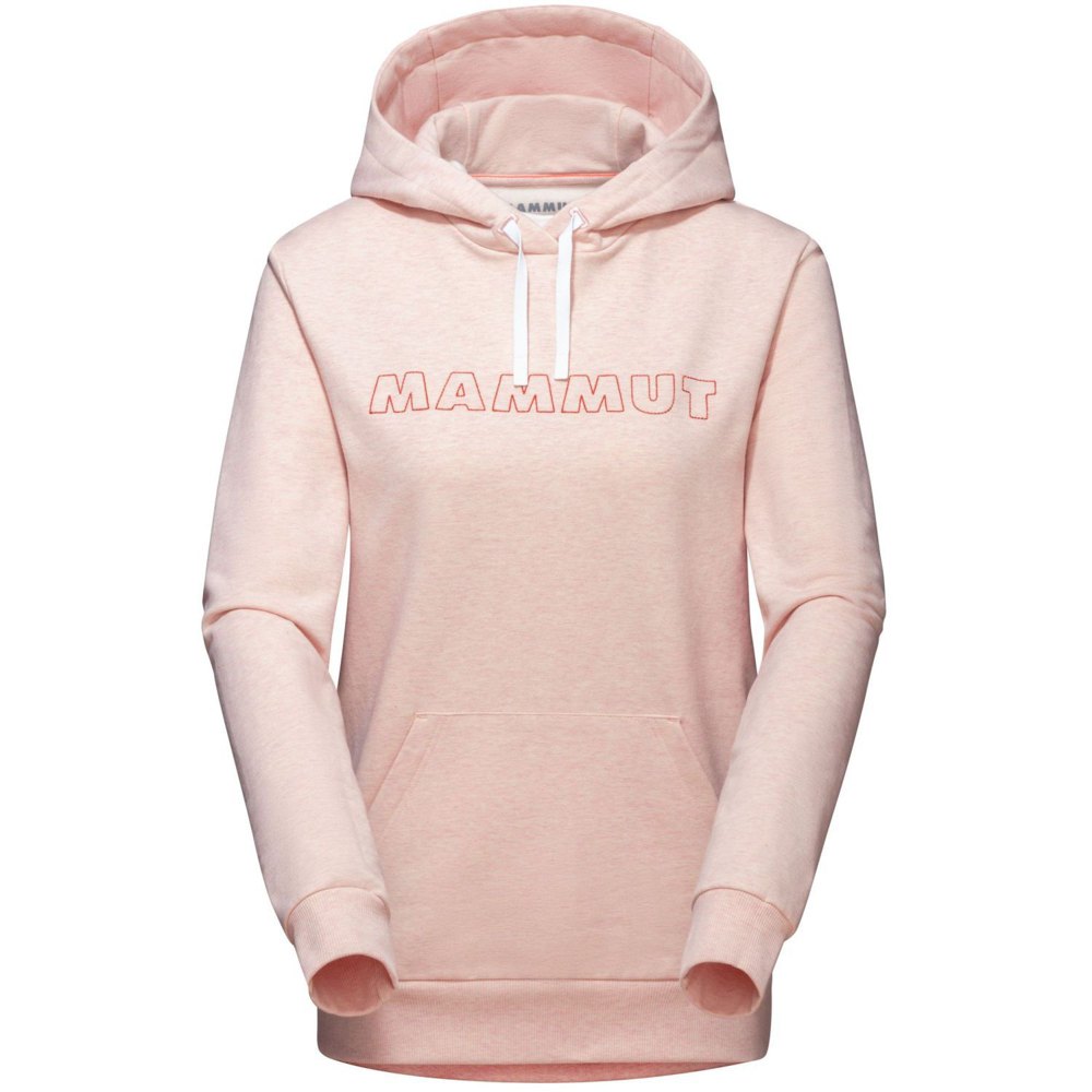 mammut logo hoodie rose xl femme