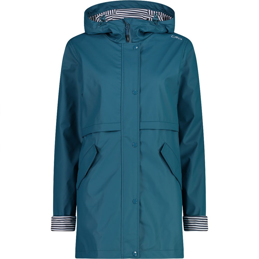 cmp rain 30x9736 jacket bleu l femme