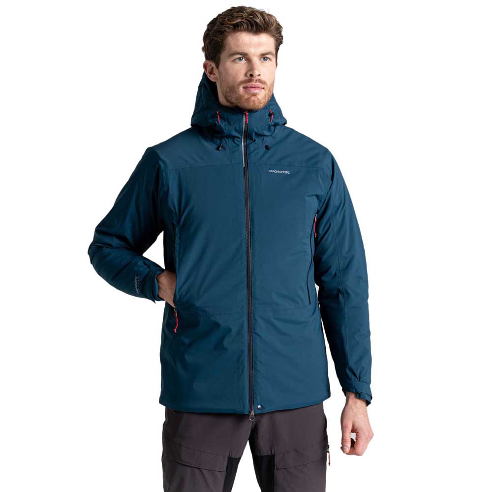craghoppers gryffin thermic jacket bleu m homme