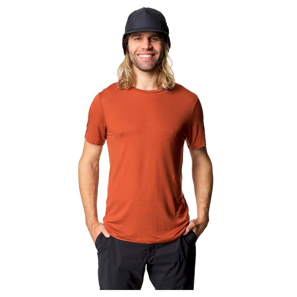 houdini tree short sleeve t-shirt rouge 2xl homme