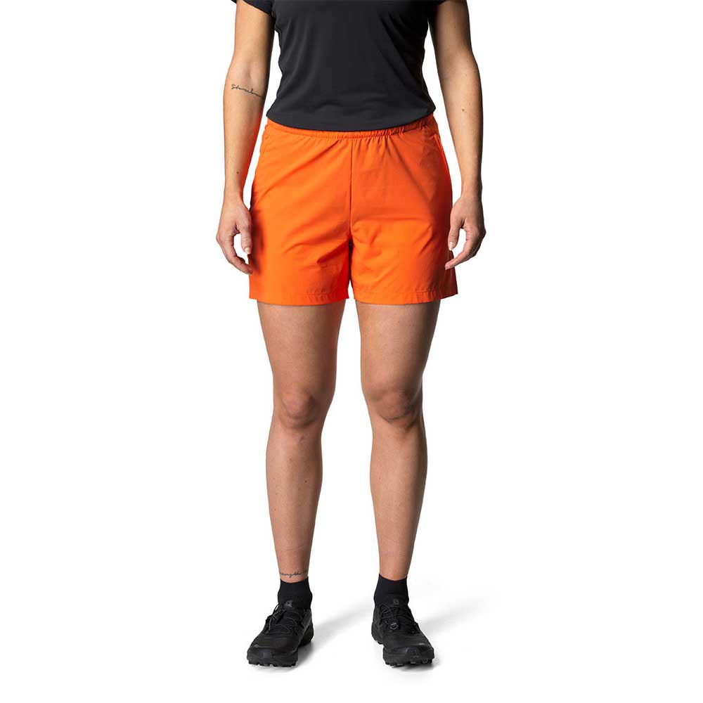 houdini pace light shorts orange xs femme