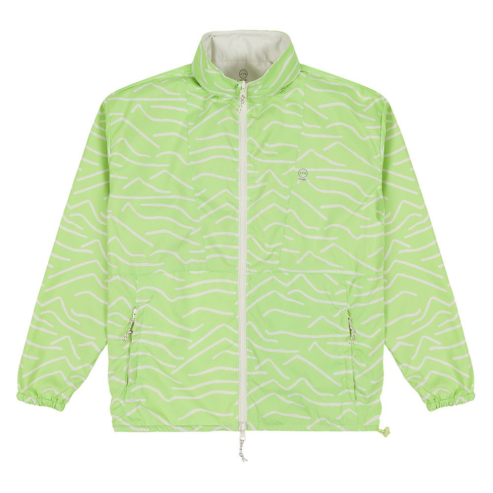 wrangler reversible jacket vert xs femme