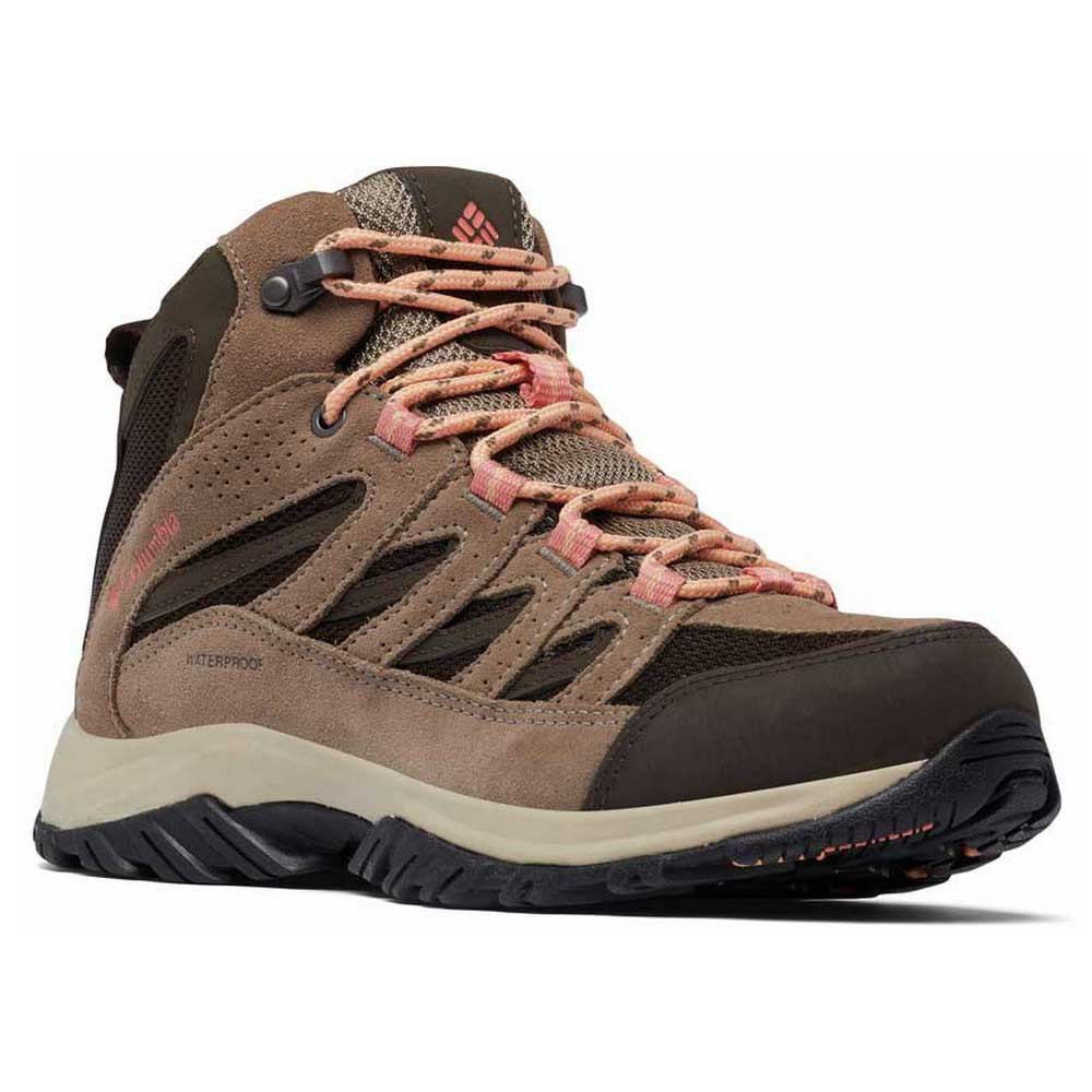 columbia crestwood mid wprf hiking boots marron eu 40 1/2 femme