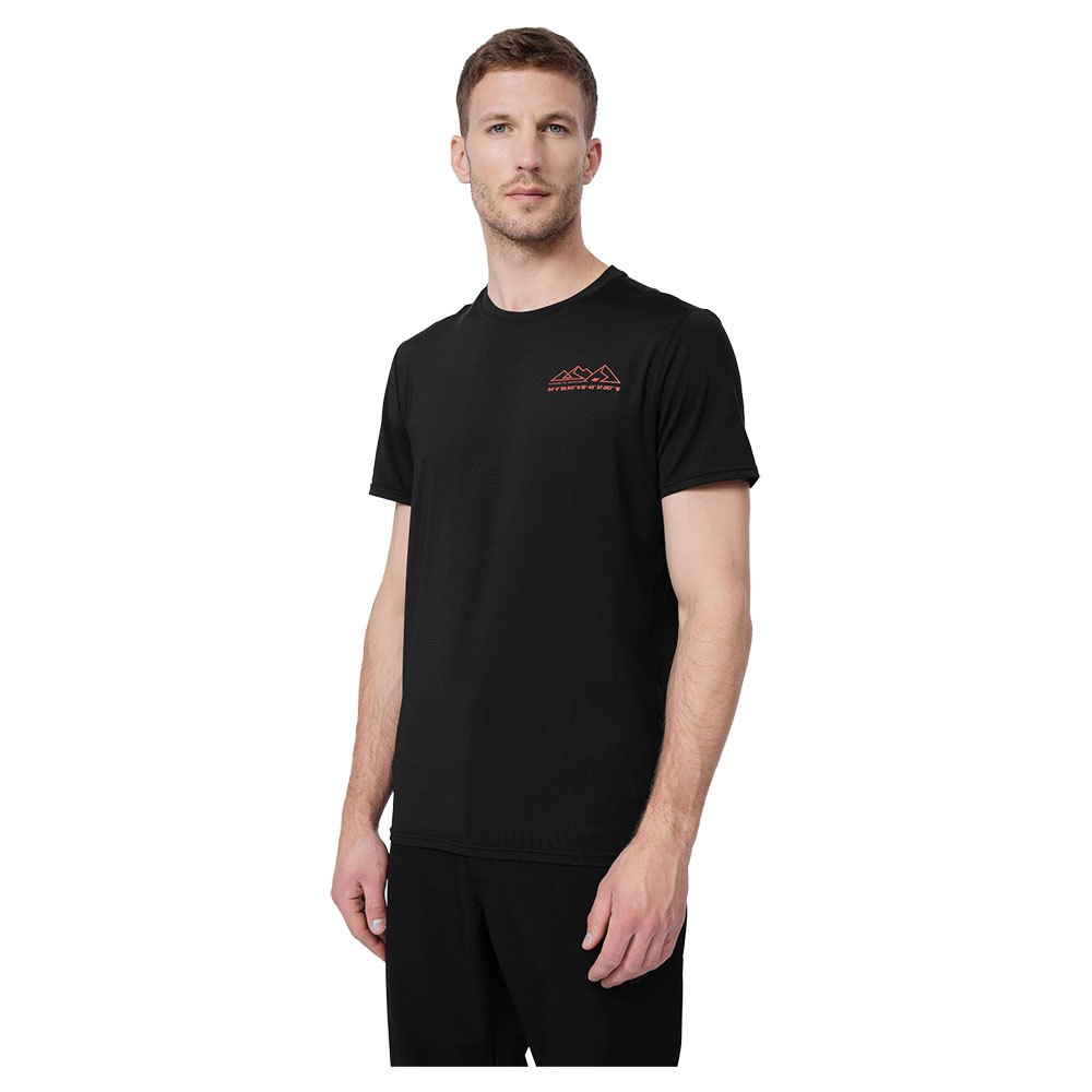 4f tshirt fnk m209 short sleeve t-shirt noir s homme