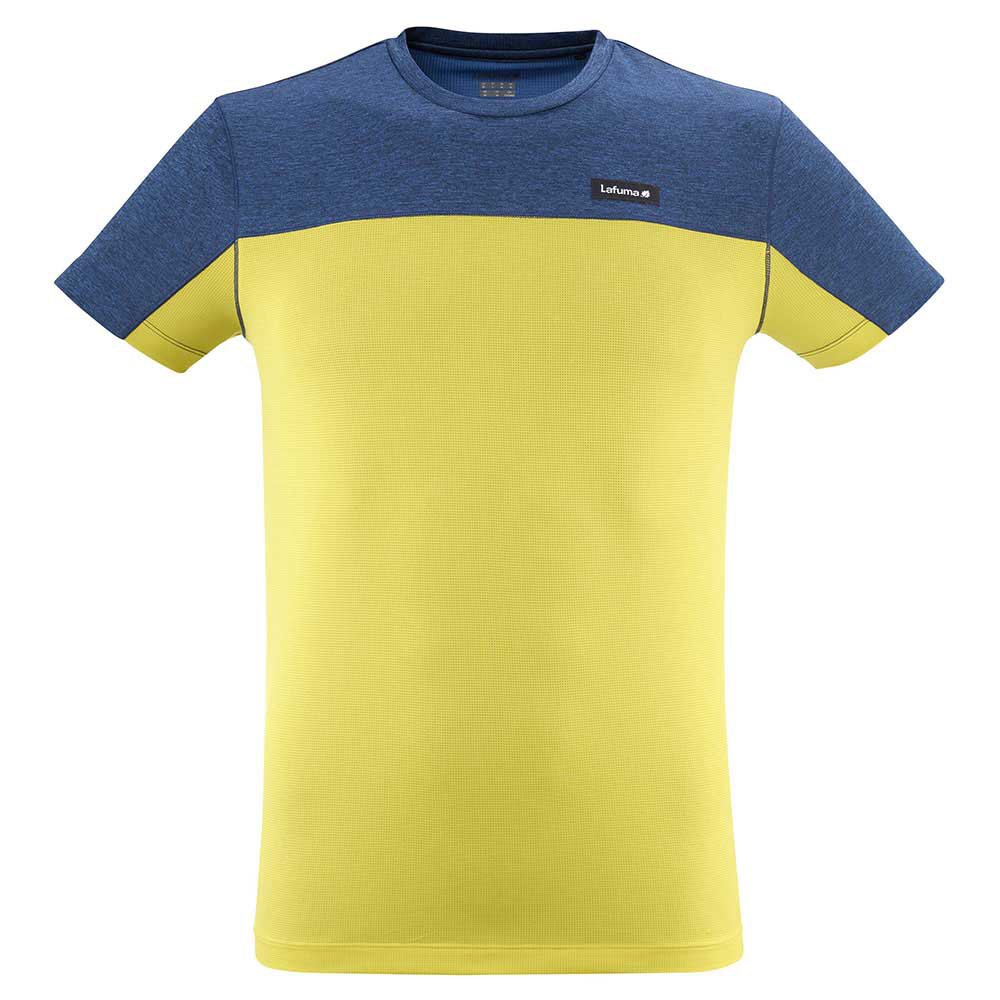 lafuma skim short sleeve t-shirt jaune m homme