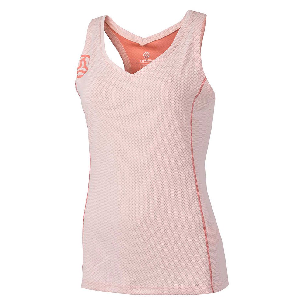 ternua aftira sleeveless t-shirt rose xs femme