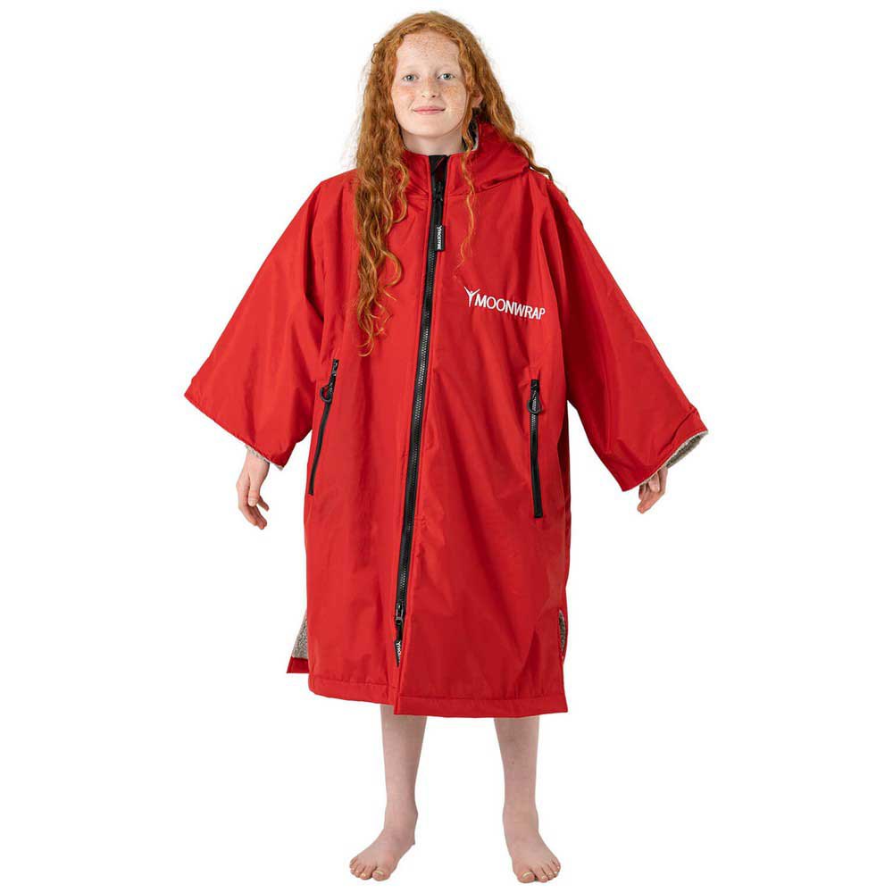 frostfire moonwrap poncho rouge 5-8 years