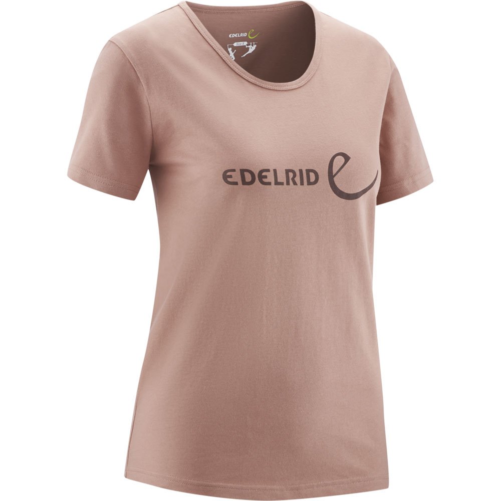edelrid corporate ii short sleeve t-shirt marron xl femme