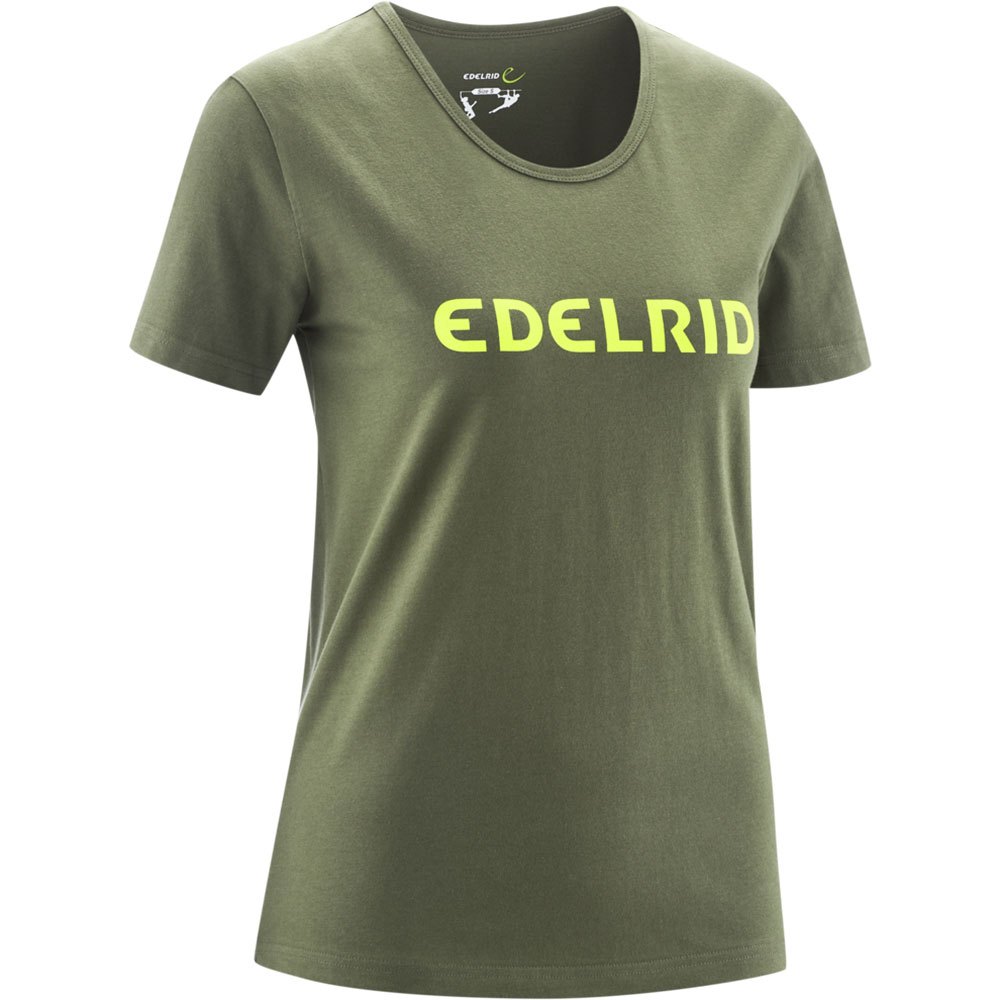 edelrid corporate ii short sleeve t-shirt vert l femme