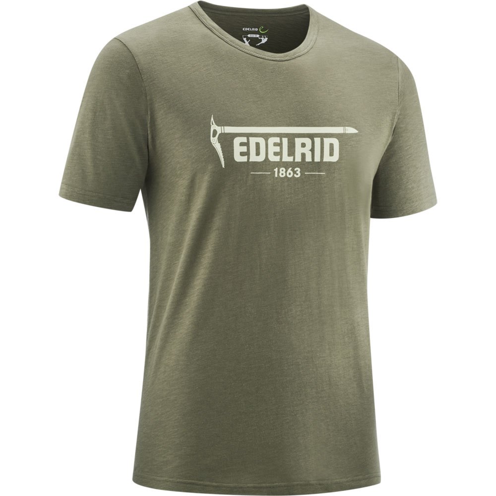 edelrid highball iv short sleeve t-shirt vert l homme
