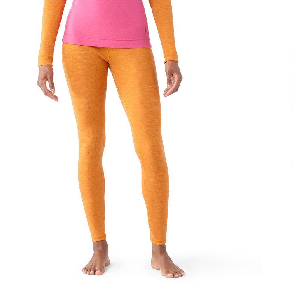 smartwool merino 250 leggings orange m femme