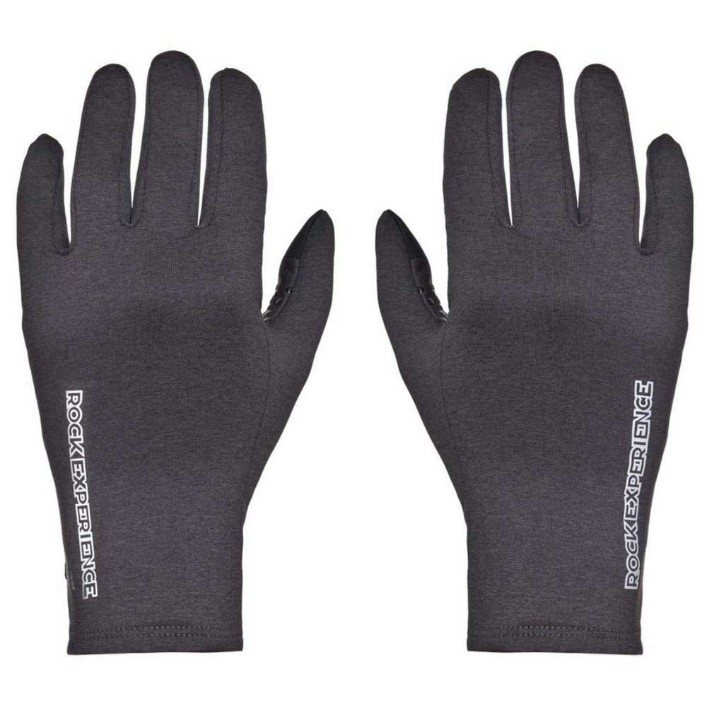 rock experience thermic stretch gloves noir xs-s homme