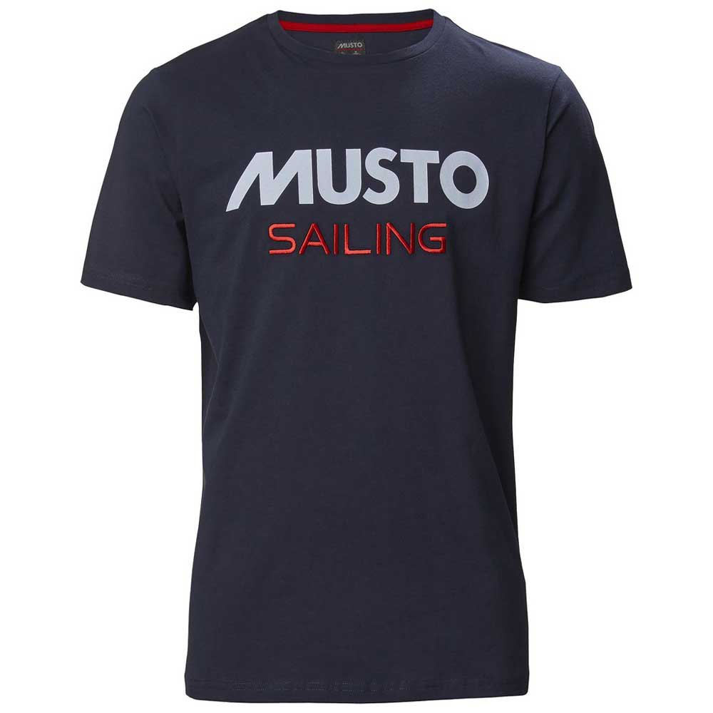 musto sailing short sleeve t-shirt bleu xs homme