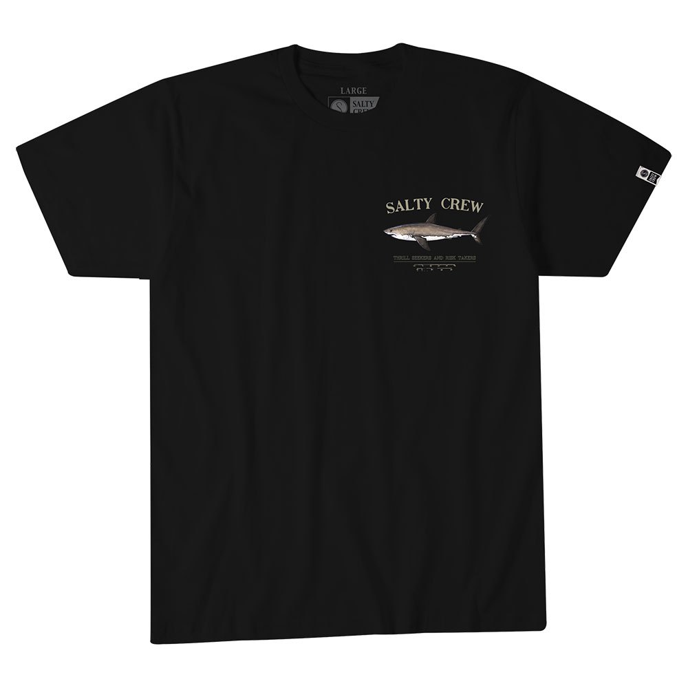 salty crew bruce prenium short sleeve t-shirt noir s homme
