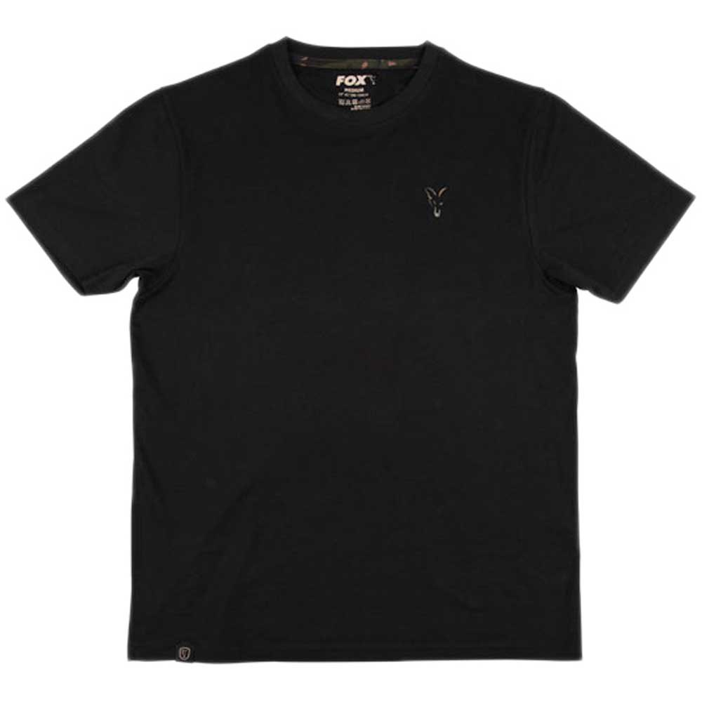 fox international logo short sleeve t-shirt noir s homme
