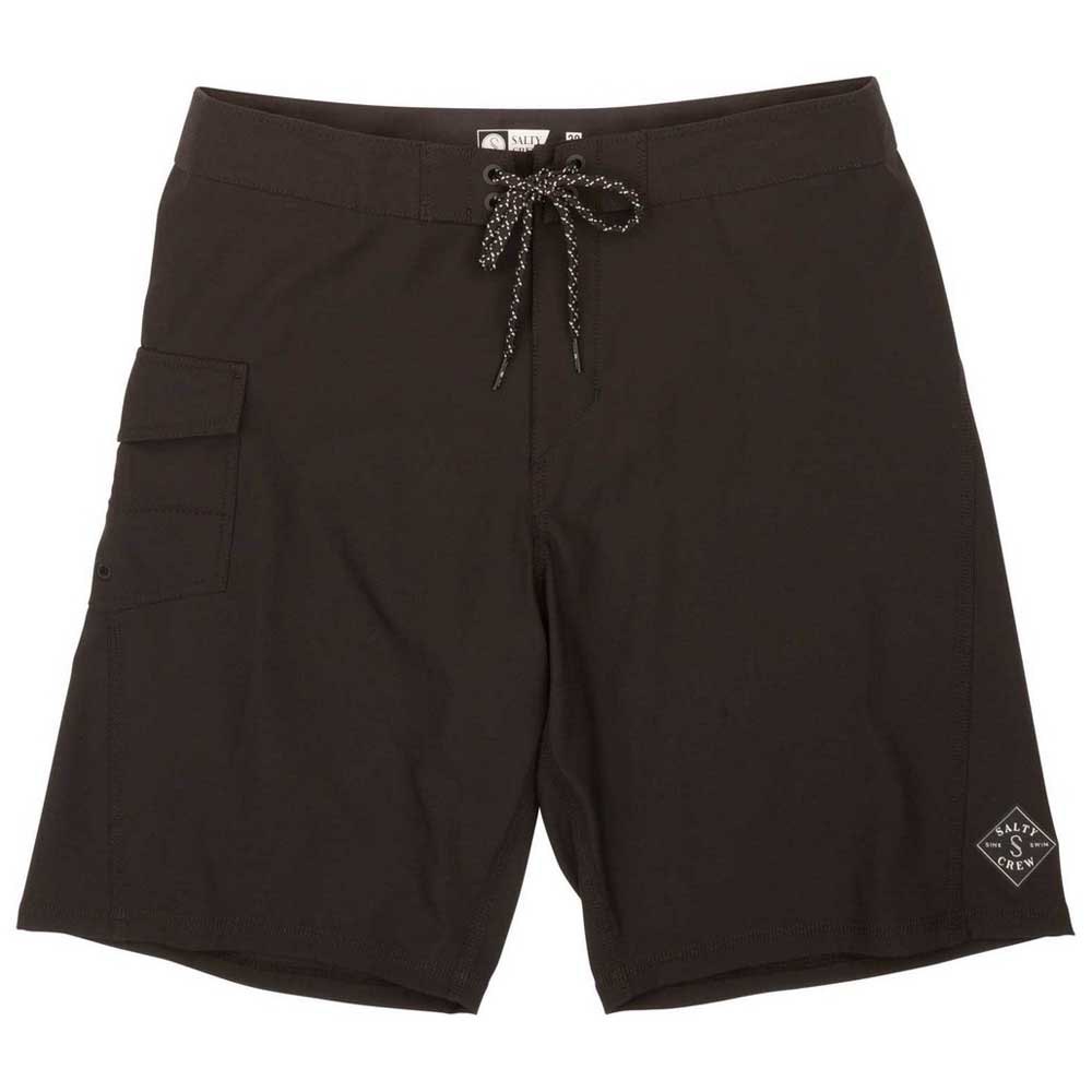 salty crew lowtide swimming shorts noir 32 homme