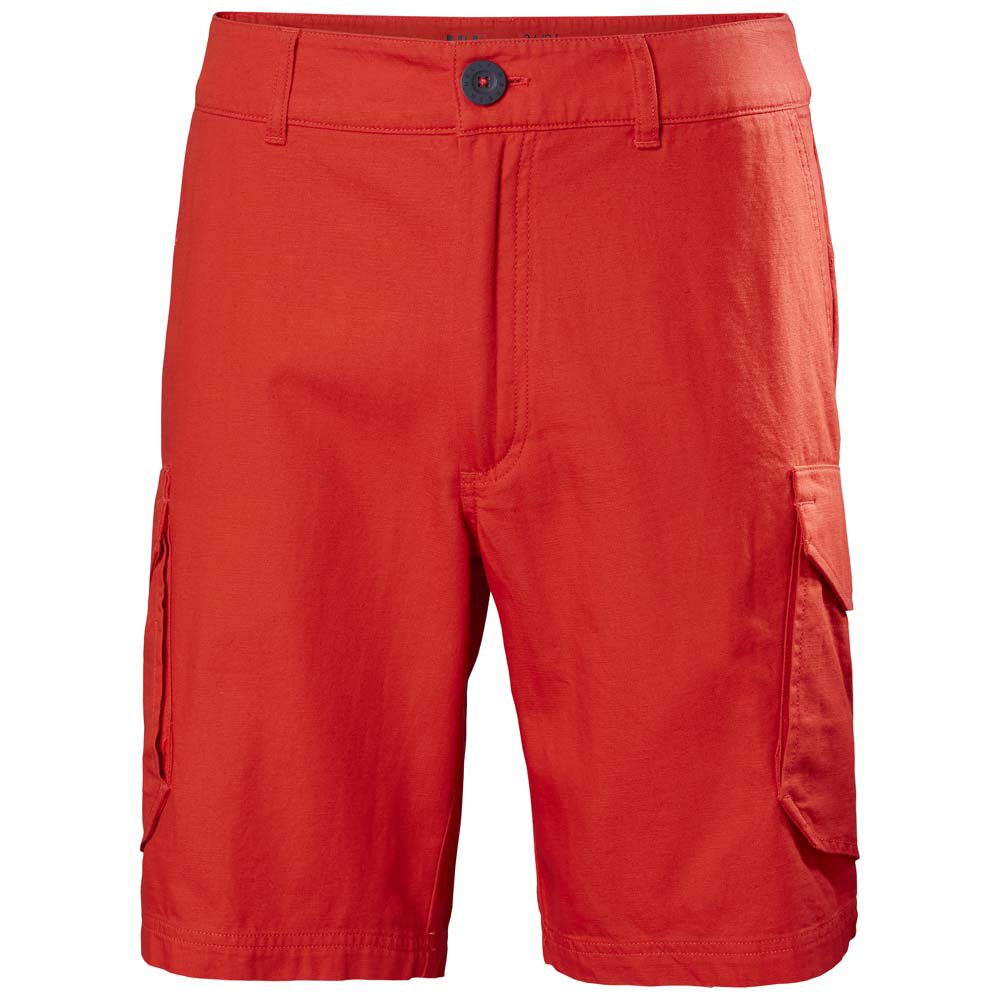 helly hansen bermuda cargo shorts rouge 30 homme