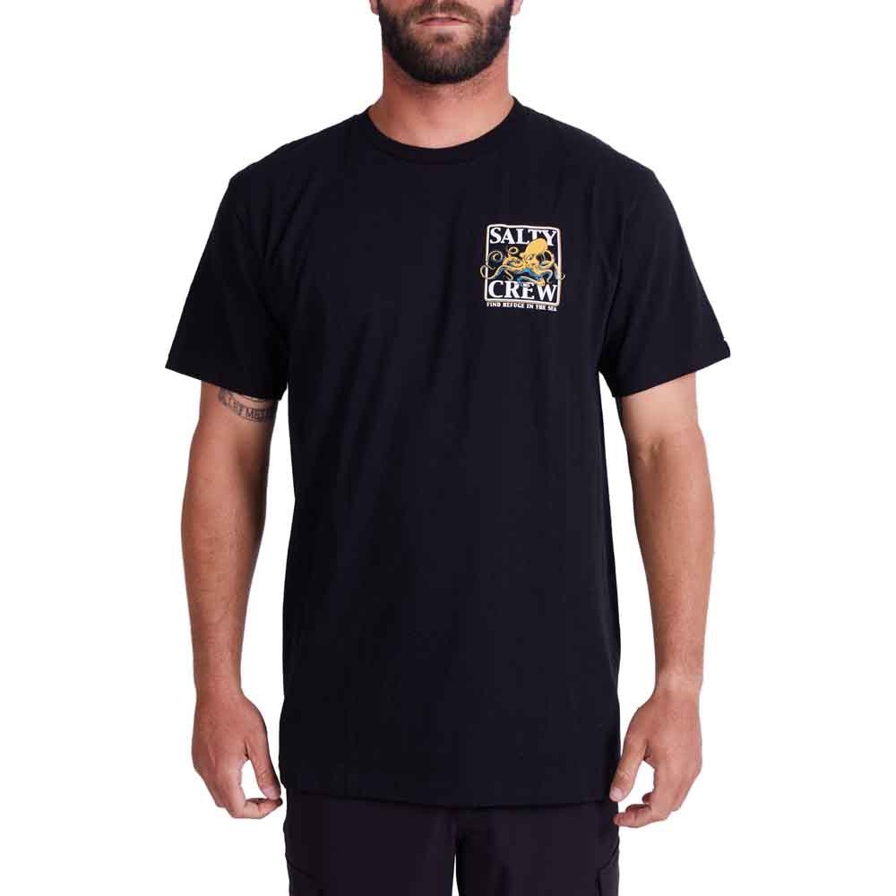 salty crew ink slinger standard short sleeve t-shirt noir 2xl homme