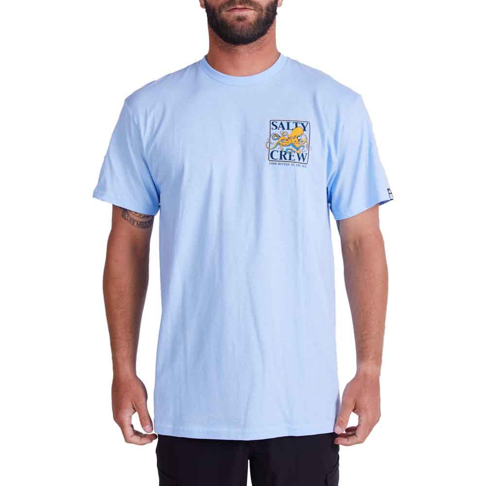salty crew ink slinger standard short sleeve t-shirt bleu l homme