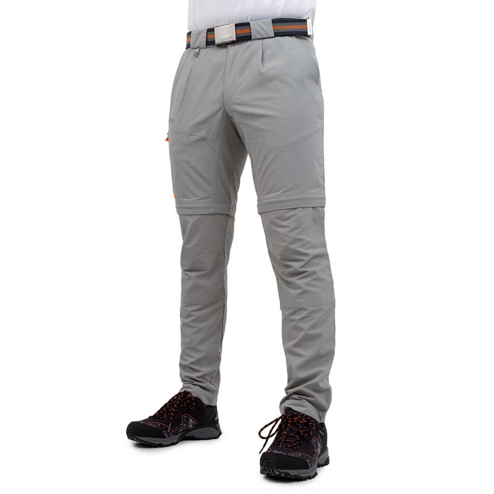 graff fishing trousers 707-cl-12 with upf 50 sun protection gris 3xl / short homme