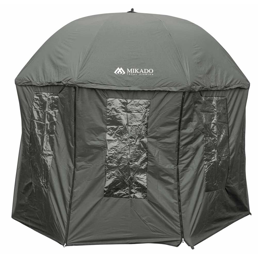 mikado side cover umbrella marron 300 cm