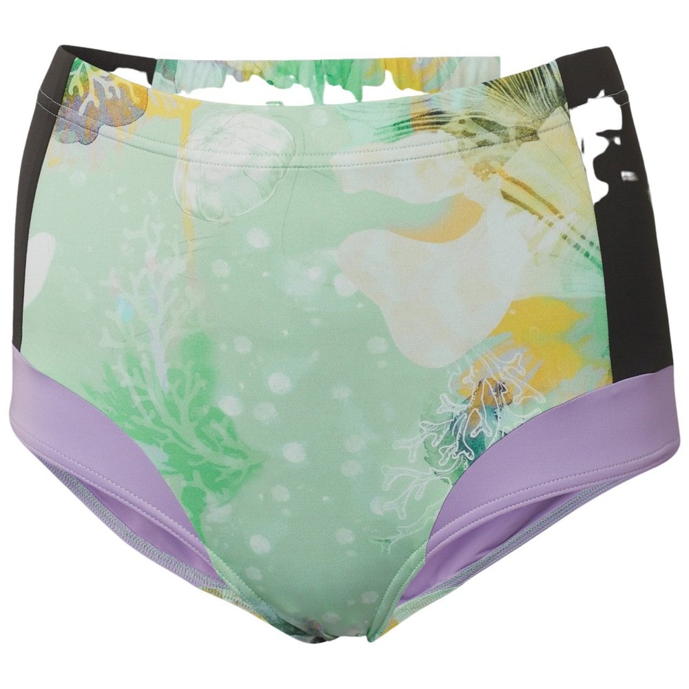 helly hansen waterwear high waist bottom bikini multicolore m femme