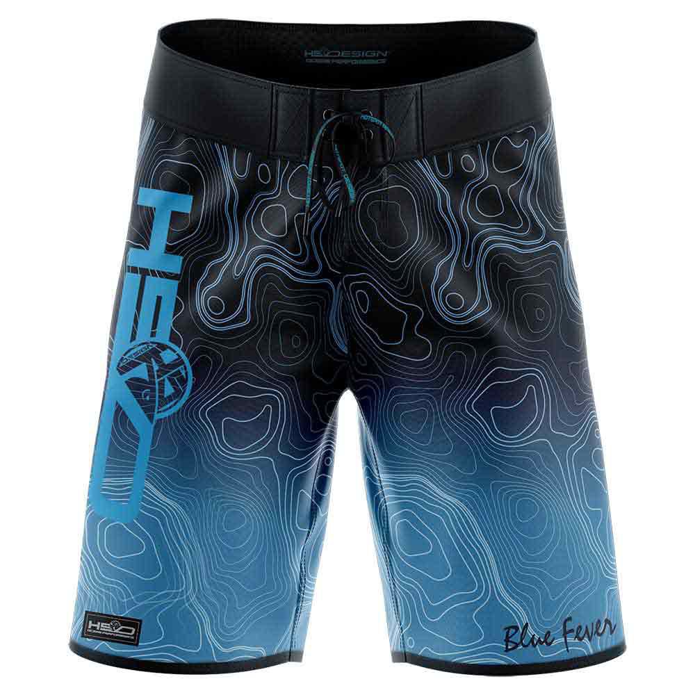 hotspot design bathimetry swimming shorts bleu 2xl homme