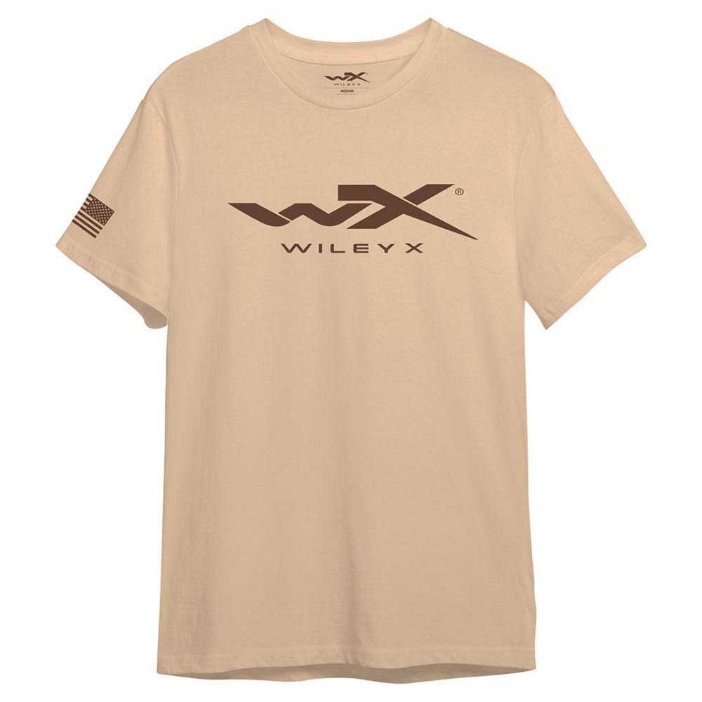 wiley x tac short sleeve t-shirt beige 2xl homme