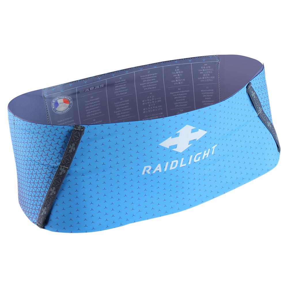 raidlight stretch raider waist pack bleu m