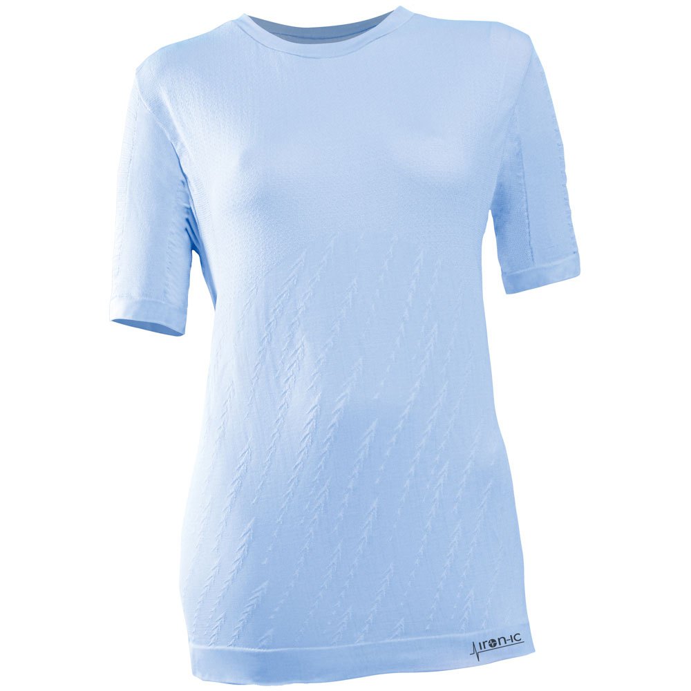 iron-ic 6.1 short sleeve t-shirt bleu m-l femme