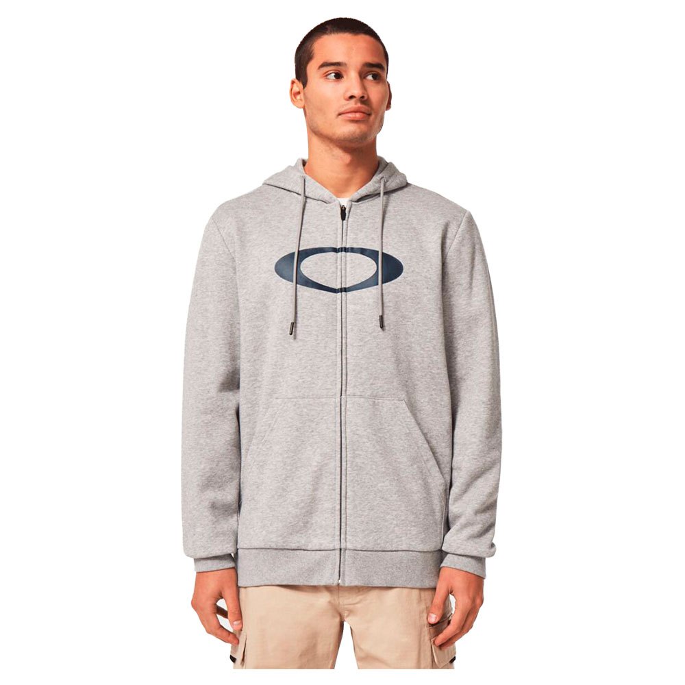 oakley apparel ellipse full zip sweatshirt gris l homme