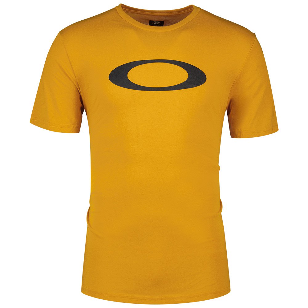oakley apparel o-bold ellipse short sleeve t-shirt jaune xl homme