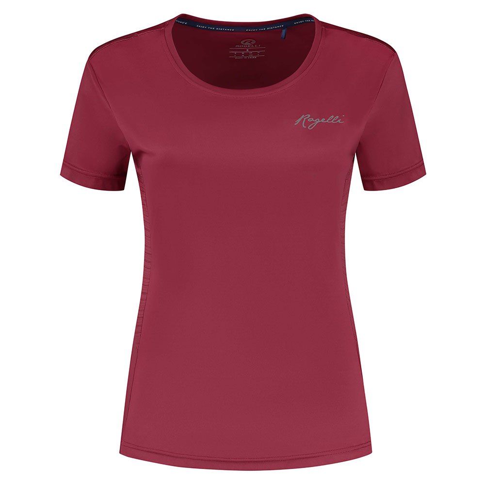 rogelli core short sleeve t-shirt rose xl femme