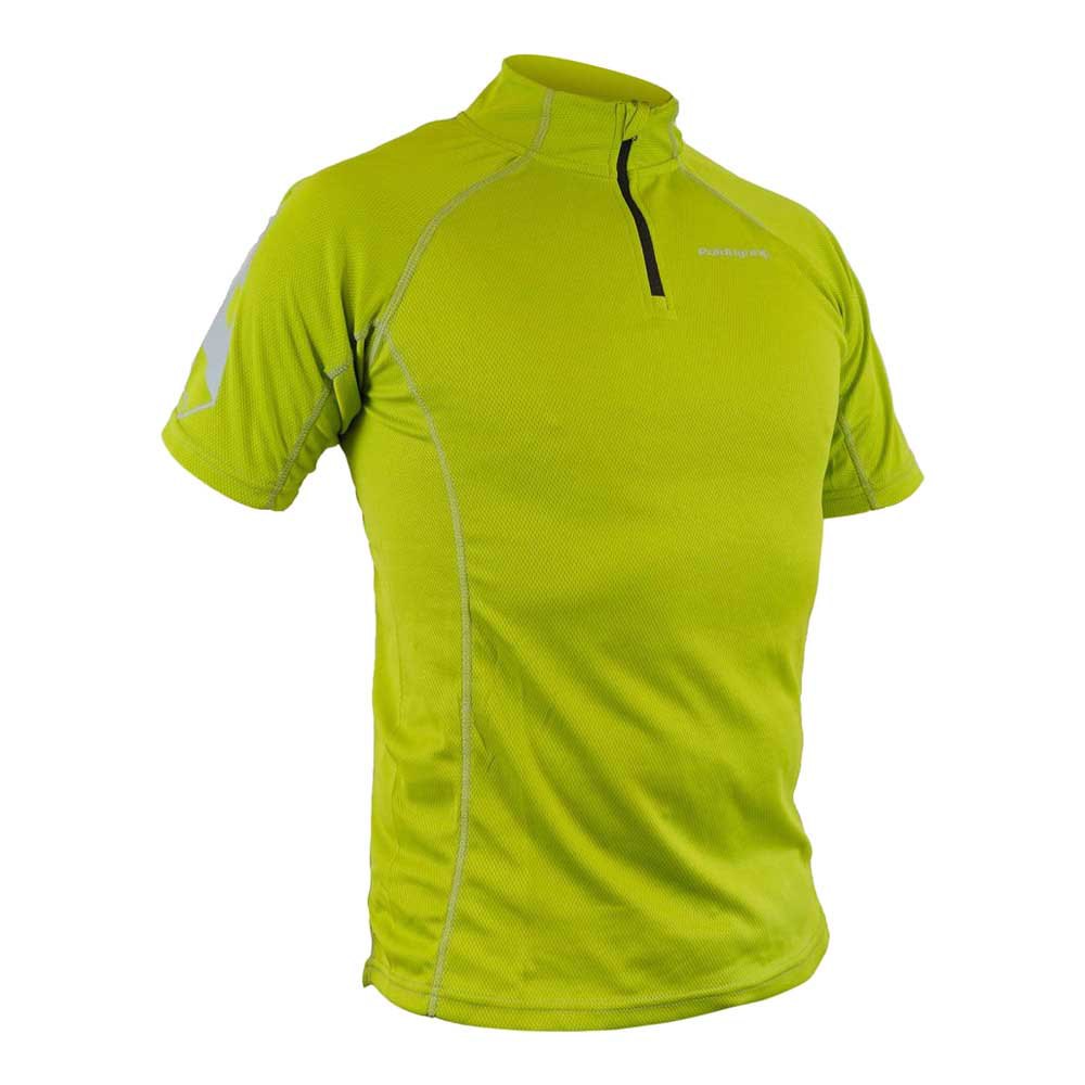 raidlight technical zip short sleeve t-shirt vert s homme