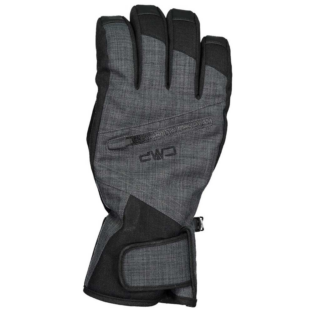 cmp fleece 6525100 gloves noir,gris 8.5 homme