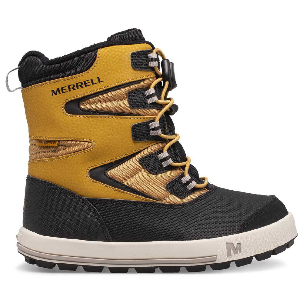 merrell snow bank 3.0 wp snow boots jaune,noir eu 33