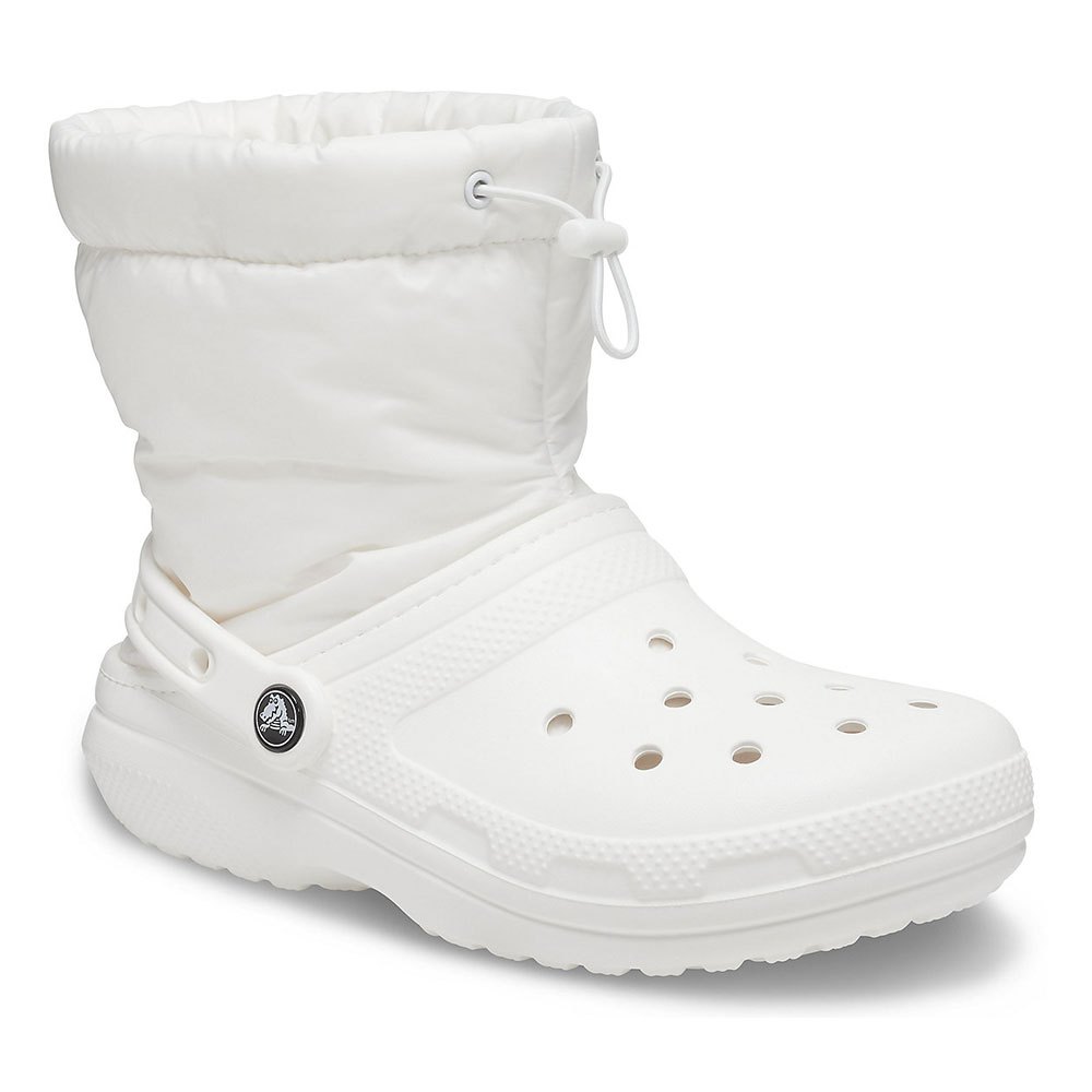 crocs classic lined neo puff unisex boots blanc eu 48 homme
