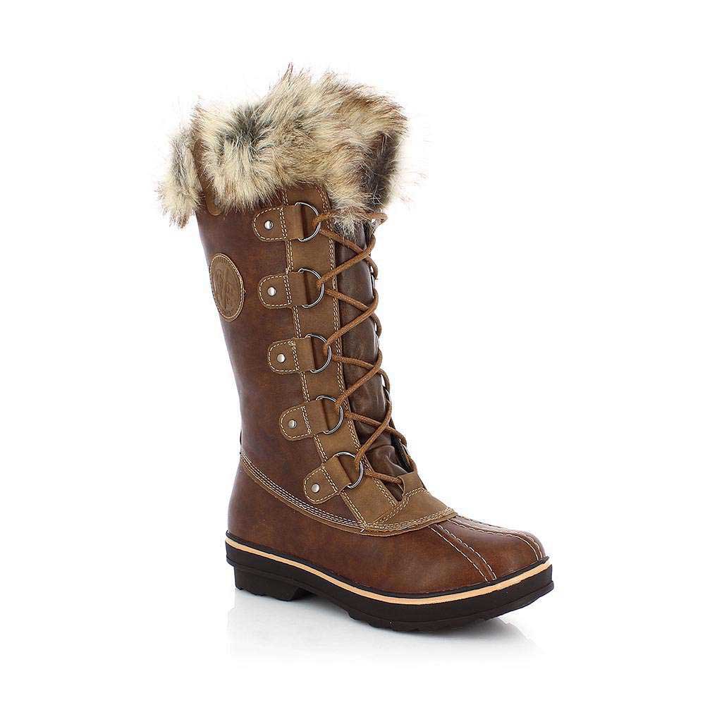 kimberfeel beverly snow boots marron eu 36 femme