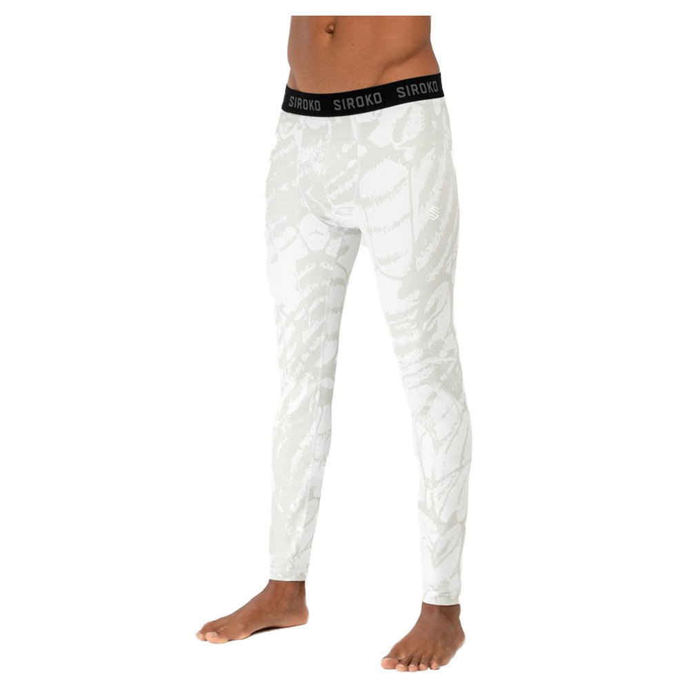 siroko foggy thermal leggings blanc 2xl homme