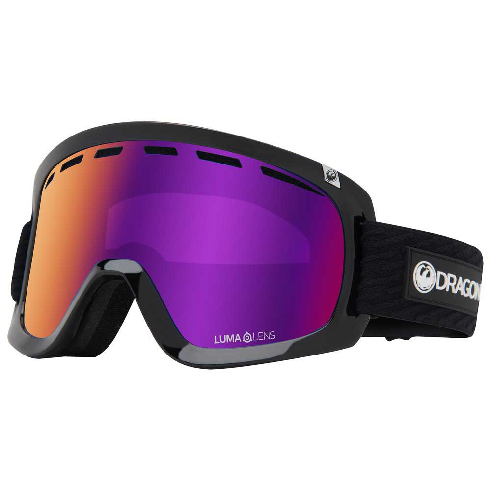 dragon alliance dr d1 otg ski goggles violet lumalens purple ion/cat3