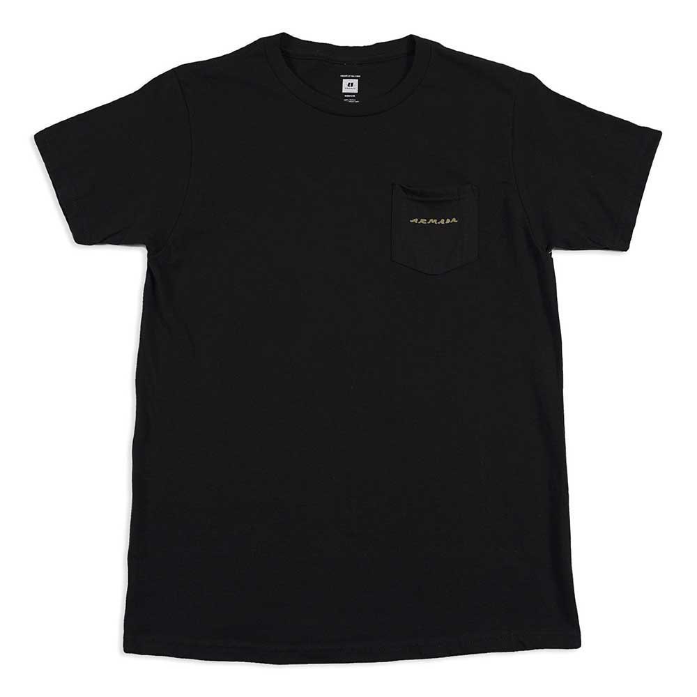 armada blenny pocket short sleeve t-shirt noir s homme