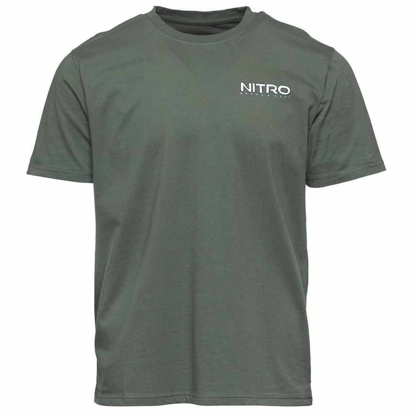 nitro mountains short sleeve t-shirt vert s homme