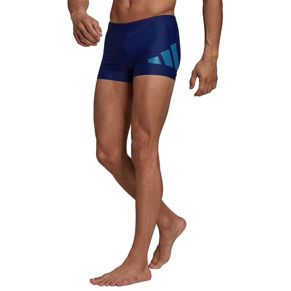 adidas 3 bars swim shorts bleu xs-s homme